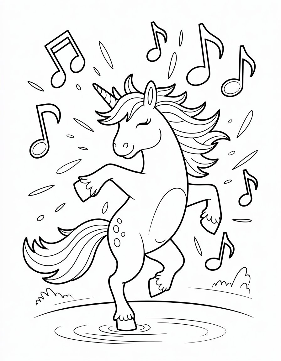 Dancing Unicorn